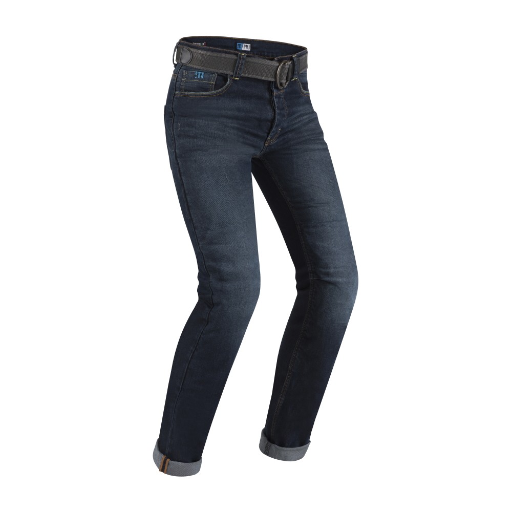 Férfi motoros nadrág PMJ Legend Café Racer  kék  32 Pmj promo jeans