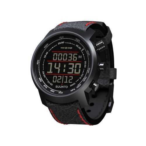 Sportszámítógép Suunto Elemenum Terra  N/ Black/Red leather Suunto