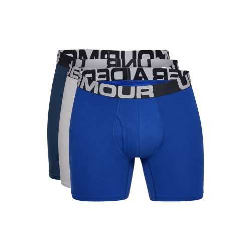 Férfi boxeralsó Under Armour Charged Cotton 6in 3 Pack  Royal  M Under armour