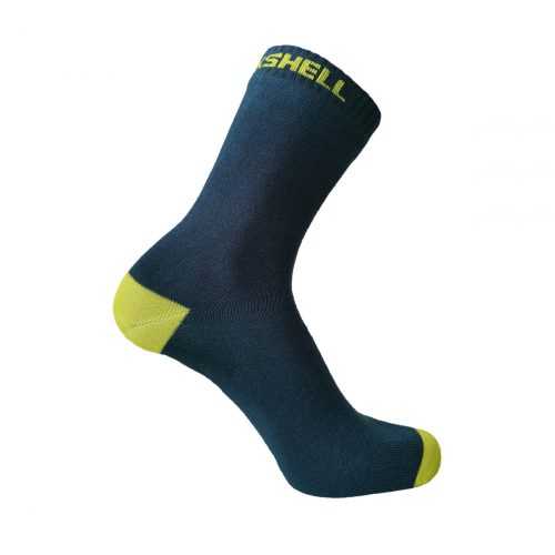 Vízálló zokni DexShell Ultra Thin Crew  Tengerészkék-Lime  M Dexshell