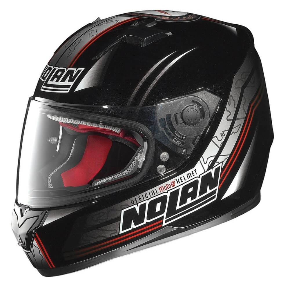 Motoros bukósisak Nolan N64 Moto GP Metal Black  XL(61-62) Nolan