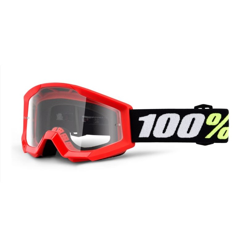 Motocross szemüveg 100% Strata Mini  Gron piros