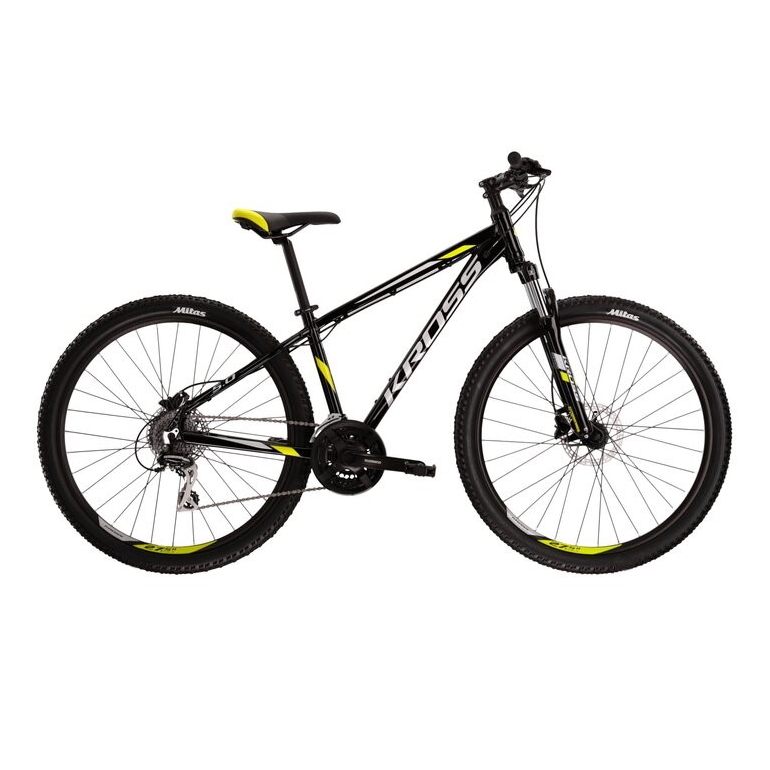 Mountain bike Kross Hexagon 5.0 29" - 2022  fekete/lime/szürke Kross