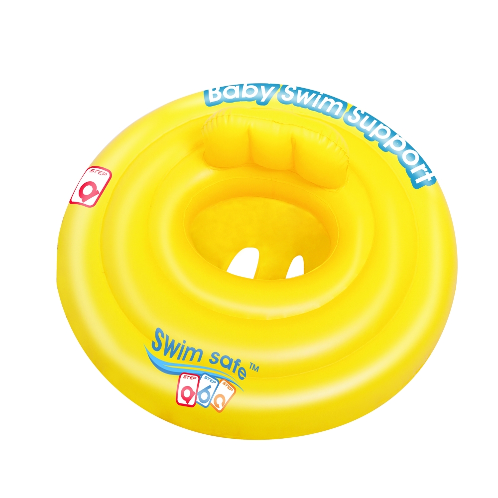 Felfújható beülős úszógumi Bestway Triple Ring Baby 69 cm  sárga Bestway