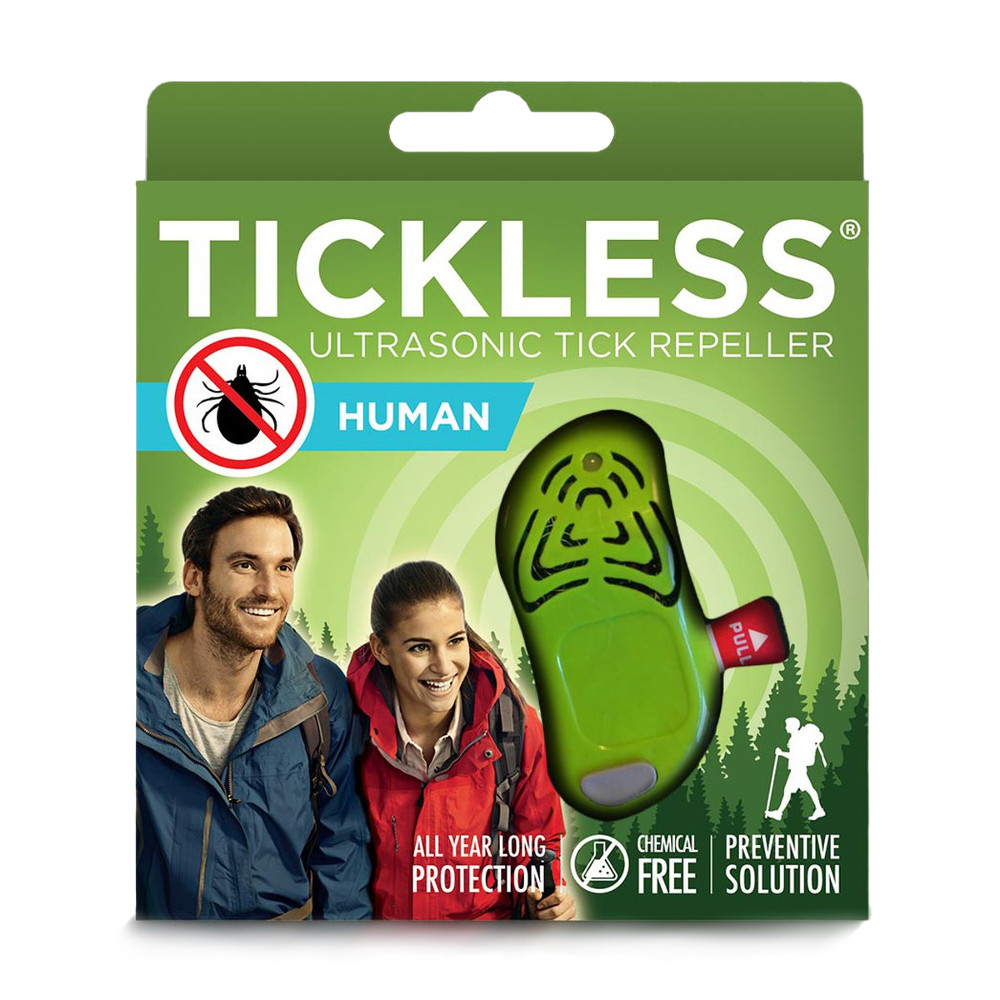 Ultrahangos riasztó kullancsok ellen Tickless Human  zöld Tickless