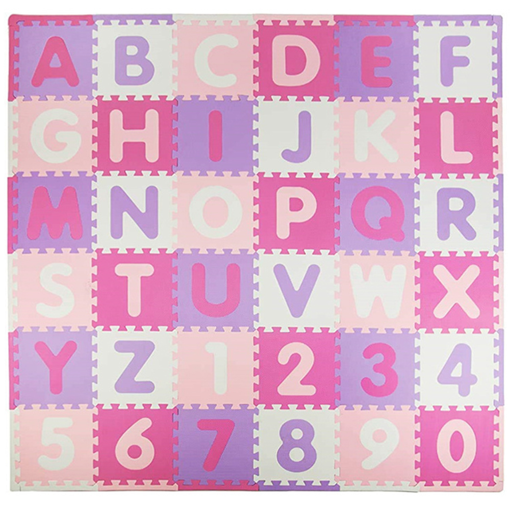 Szivacs puzzle szőnyeg inSPORTline Alfabino 30x30x1 cm