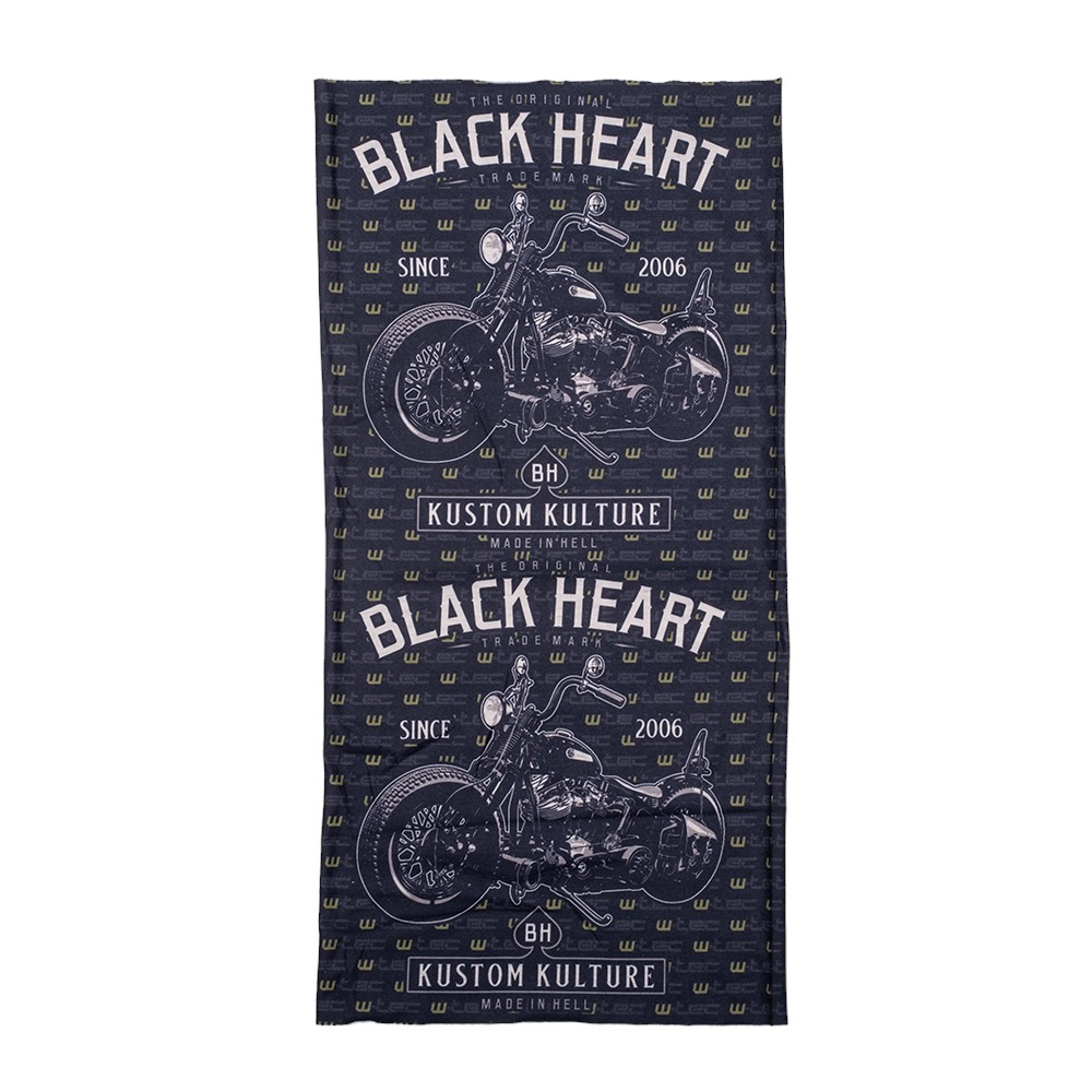 Multifunkcionális nyakmelegítő W-TEC Black Heart Scarfest  Motorbicikli W-tec black heart