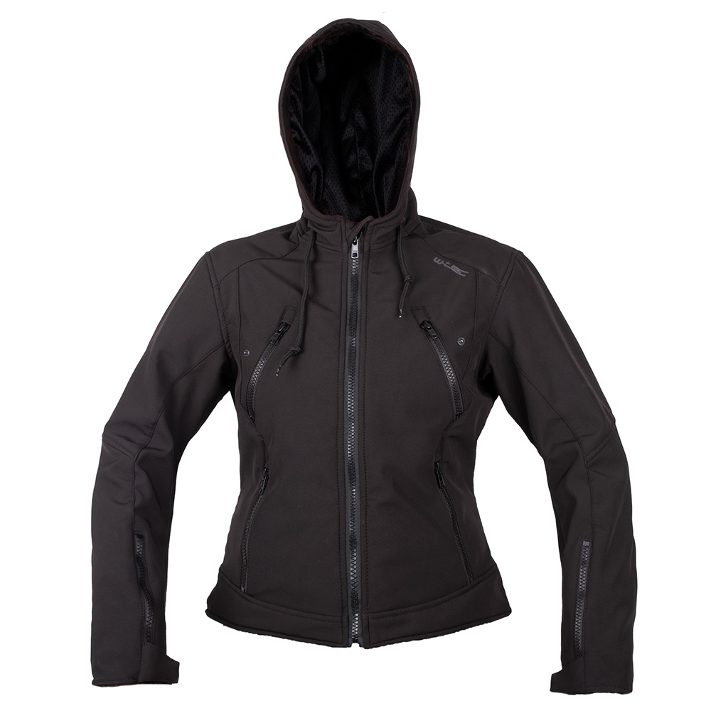 Női softshell motoros kabát W-TEC Dyte  fekete  L W-tec