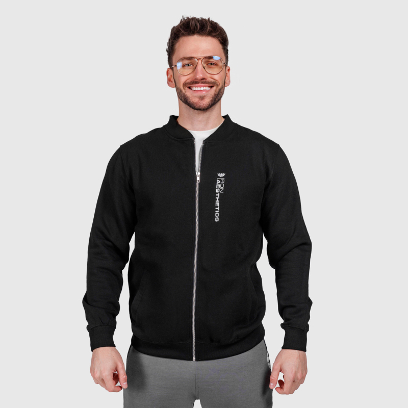 Férfi bomber pulcsi Iron Aesthetics Zipper