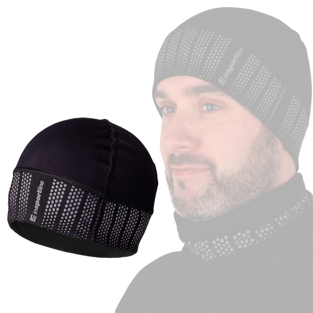 Sport beanie sapka inSPORTline Terrades  fekete  L/XL Insportline