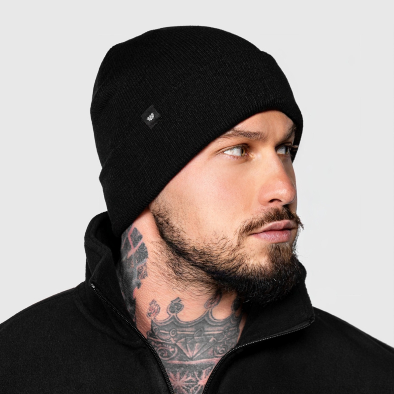 Téli beanie sapka Iron Aesthetics Topper