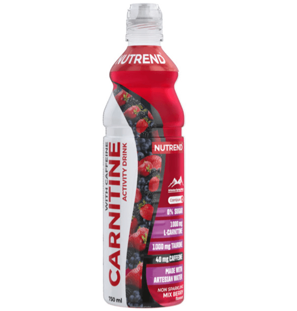 NUTREND Carnitine Drink Koffeinnel - Mix Berry - 750 ml Nutrend