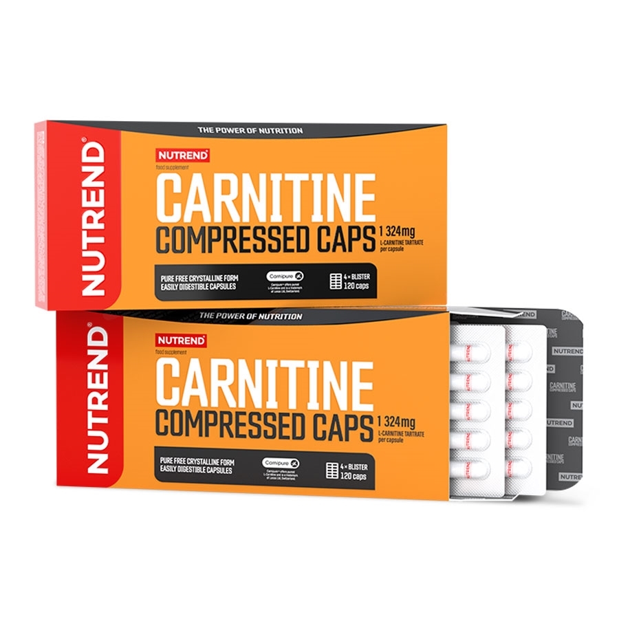 Nutrend Carnitine Compressed Caps 120 kapszula Nutrend