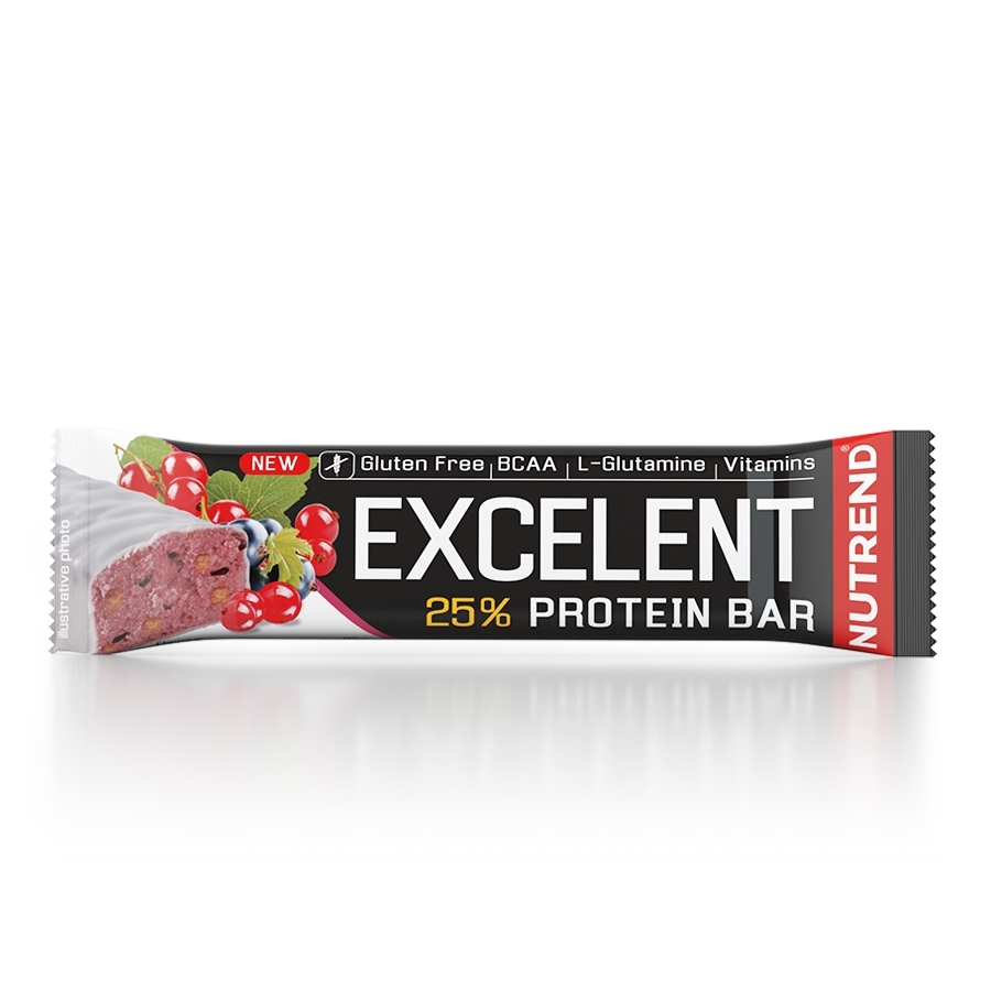 Nutrend szelet EXCELENT protein bar 85g  epertorta Nutrend