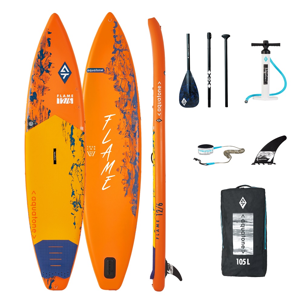 SUP kiegészítőkkel Aquatone Flame 12.6 Aquatone